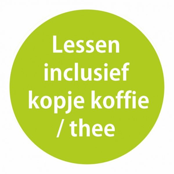 Inclusief kopje thee of koffie